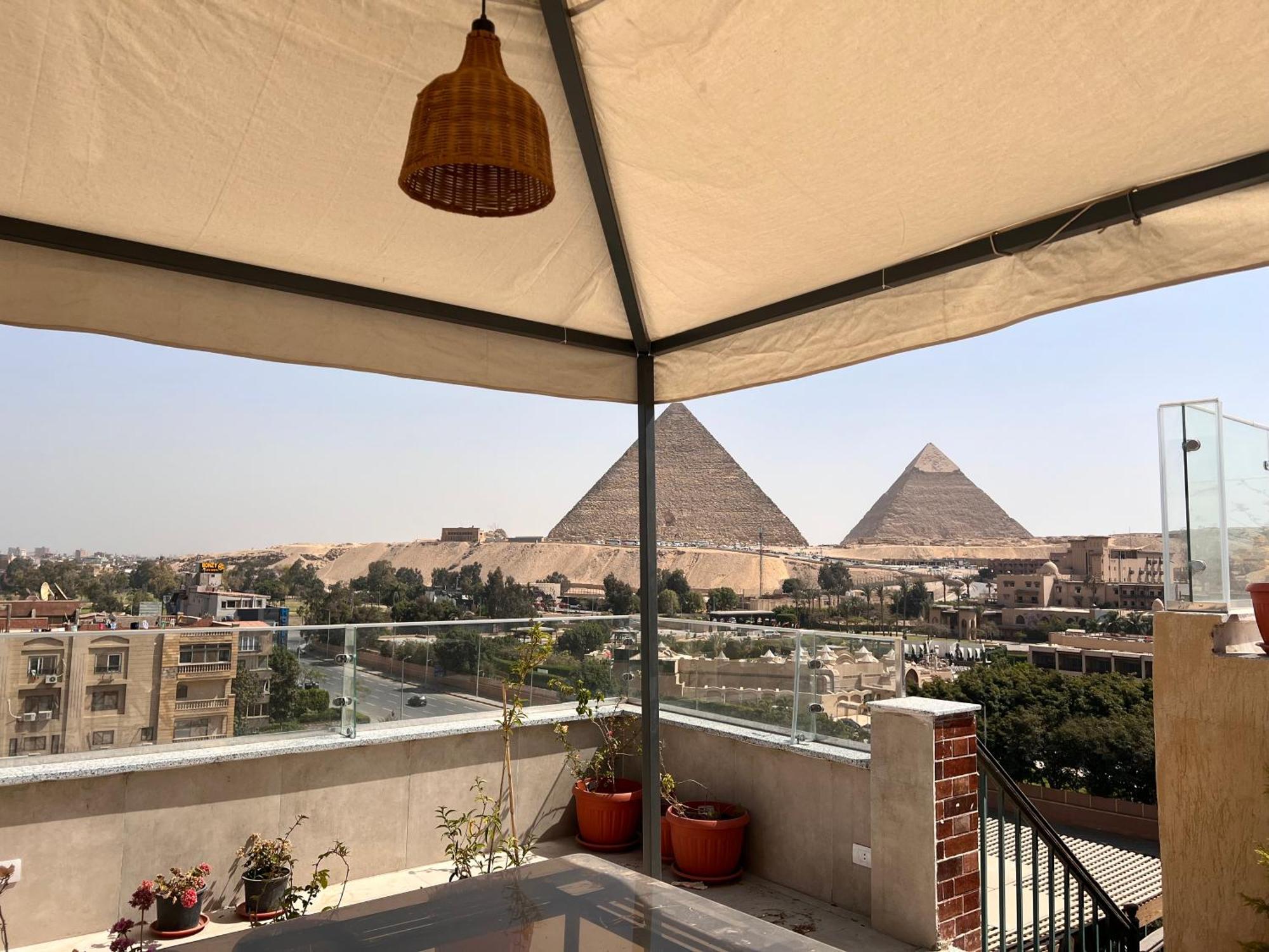 Dream Inn Pyramids View Kafret el-Gabal Extérieur photo